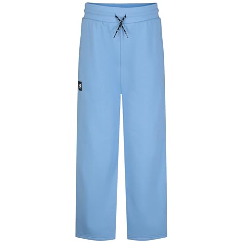 Image of Under Armour Girl's Wide Leg Fleece Sweatpants, Elastic Waistband with Drawstring Closure, Outdoor Collection