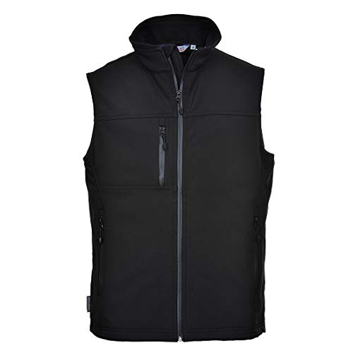 Gilet softshell 3L Portwest noir veste de travail pour travailler sans gêne