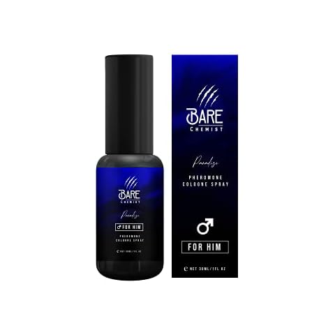 Bare Chemist Pheromones for Men to Attract Women (Paradise) Cologne - Pheromone Cologne Spray [Attract Women] - Extra Strong, Concentrated Proven Pheromone Formula Cover