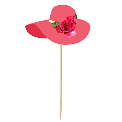 Tea Party Cupcake Toppers Cupcake Decorations For Birthday Baby Shower Bridal Shower Wedding Party Supplies 24Pcs #TOP4