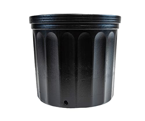 Viagrow 3 Gal. Plastic Nursery Pots (11.36 Liters) 10-Pack #TOP6