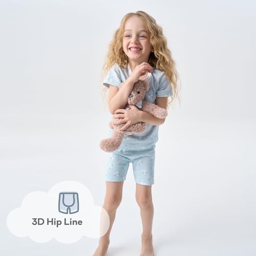 Image of pureborn Baby Pajamas Set Toddler Snug Fit Cotton Sleepwear 2pcs 12M-7Y