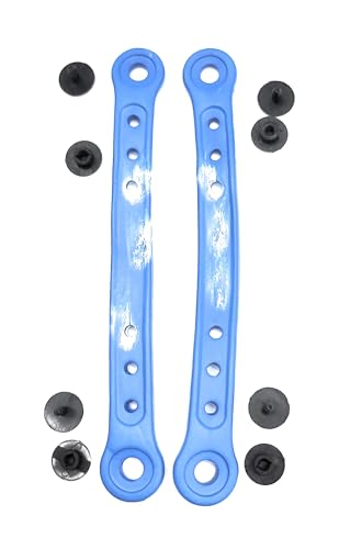 Snappy Shoe Rivets �q���p�T�C�Y�����p�X�g���b�v �N���R�N���b�O�p �`���[���z���_�[�ƃ{�[�i�X���x�b�g�t��, 7 3/4 inches blue/white, EVA, ��΂Ȃ�