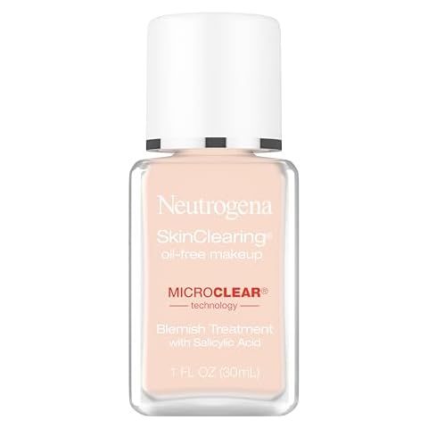 Neutrogena SkinClearing Liquid Foundation with Salicylic Acid Cover