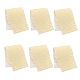 Healeved 6 Fogli Colla per Riparazione Orologi Resistente alla Temperatura Elevata Adesione, Nastro Doppia Faccia in Carta Khaki 2x5mm per Banco da Lavoro e Manutenzione Orologi
