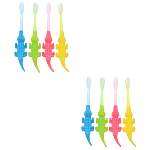 16 brosses à dents pour garçon fille aux poils souples et manche ergonomique