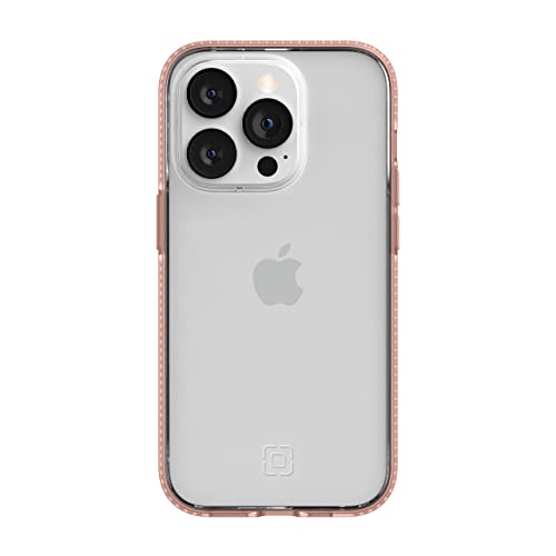 Coque iPhone 14 Pro transparente Incipio Idol protection rose