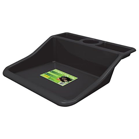 Compact Garden Tidy Hobby Craft Tray - Black Cover