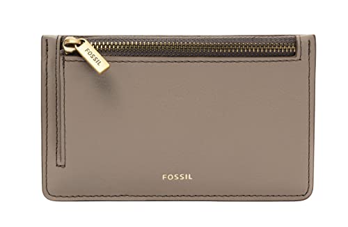 Fossil Geldbörse für Frauen Logan, Eco Leder/Polyurethan Trim Kartenetui...