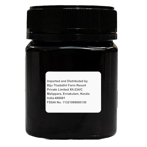 Image of Manuka Honey UMF 5+ (MGO 83+) 250g (Pack of 2) | UMF Certified 100% Raw Organic Manuka Honey New Zealand | Free Wooden Dipper and 15g Multiflora Ready To Use Spoon Pack