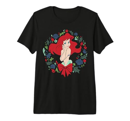 T-shirt Ariel Disney premium look décontracté pour les vacances d'été