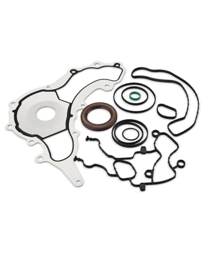 Image of Timing Cover Gasket, Compatible with Dodge Grand Caravan Jeep Grand Cherokee Chrysler 2011-2017 3.2L 3.6L V6 Engine, Replace TC1169