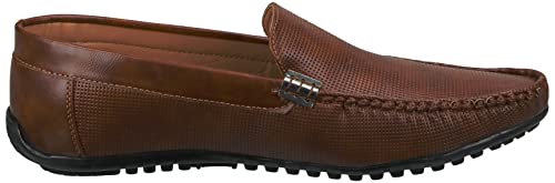 Image of Centrino Casual Loafers for Man | Shoes for Men Stylish | Lightweight Slip-On with Cushioned Insole | Comfortable Moccasin Shoes | Hand-Stitched Mens Loafer Shoes for Travel Office & Weekend Outings (9911)