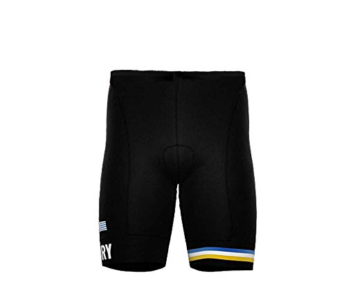 Shorts ciclismo Uruguay Code para hombre miniatura 2