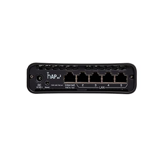 Mikrotik hAP ax2 Router WiFi6 5xGbE (1PoE) Dual