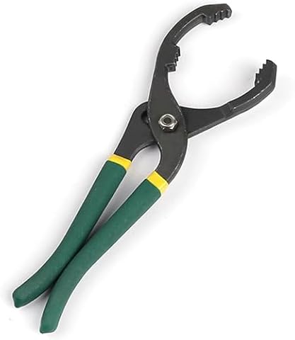 aghoer Szczypce do filtra oleju, narzędzie do usuwania filtra oleju, regulowany klucz filtra oleju, do motocykli, samochodów, Ø 40 mm do Ø 150 mm, 24 cm