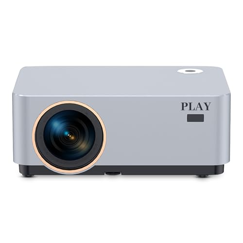 Image of Play MP1 PRO Smart Full HD 1080p Native 4K 8k Decode, 500 ANSI Lumens, Auto Electric Focus & Electronic Keystone, 2-Way BT5.0, 2+16 GB Inbuilt Speaker, Audio Jack, 2 x HDMI, 2X USB
