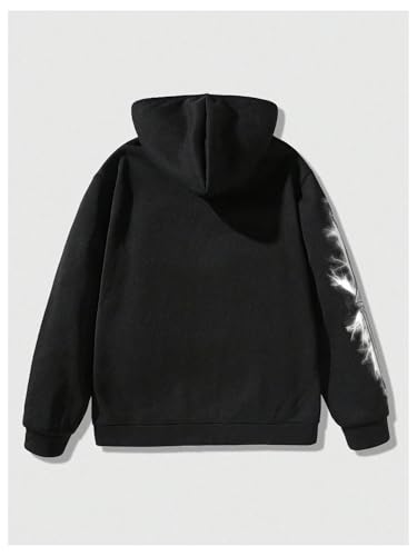 SHENHE Men's Graphic Zip Up Cross Print Hoodie Y2k Goth Hoodie Sweatshirt with Pockets2