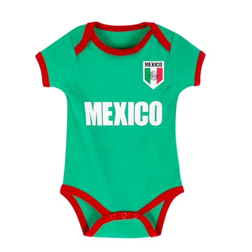 Baby Girls Boys Soccer Bodysuit Newborn Onesie Breathable Soft Short Sleeve Outfit Infant Toddler Kids 0-24Months2