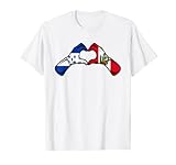 Peru Honduras Flag Peruvian Honduran Heart T-Shirt