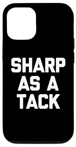 Sharp As A Tack - �������Ȍ��t �V�� ���� �C���e���W�F���g �X�}�[�g �X�}�z�P�[�X iPhone 12/12 Pro �p
