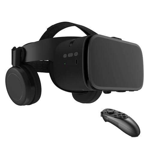 VR Set Virtual Reality Headset for Phone, Wireless Bluetooth VR Glasses VR Goggles 110°FOV, Compatible for Android iOS iPhone 16 15 14 13 12 11 and for Samsung 4.7-6.5" Festival Birthday Gift