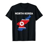 Diseño de Corea del Norte Camiseta