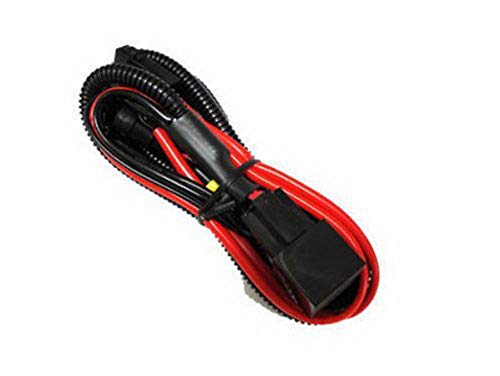 iJDMTOY H11 880 890 Relay Wiring Harness Compatible With Xenon Headlight Kit, Add-On