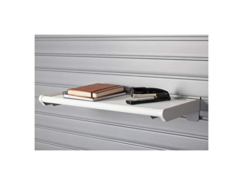 Handiwall HSRSK24 Resin Shelf - 24 Inch With Metal Slatwall Brackets cover