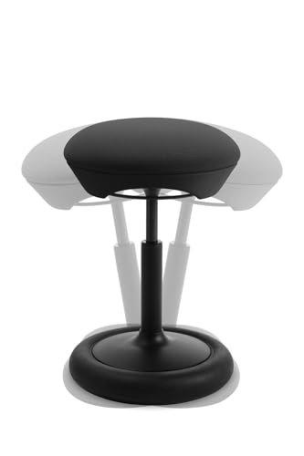 Image of Topstar SITNESS HOP Ergonomic Stool Black /Black | Three-dimensional movement, sitness technology, made in Germany