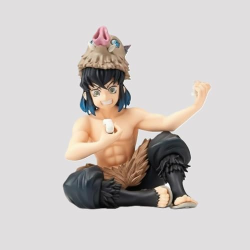 Image of Awestuffs Action Figure Limited Edition for Car Dashboard, Decoration, Cake, Office Desk & Study Table (Ino Sitting D Slayer)