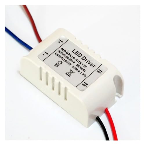 Controlador LED Aislado 300mA de 6-10x1W con salida DC 18V-36V para corriente alterna 2