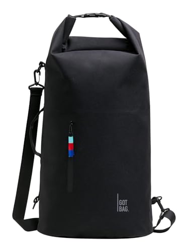 Dry Bag noir GOT BAG : l'élégance d'un sac à dos femmes aux finitions soignées
