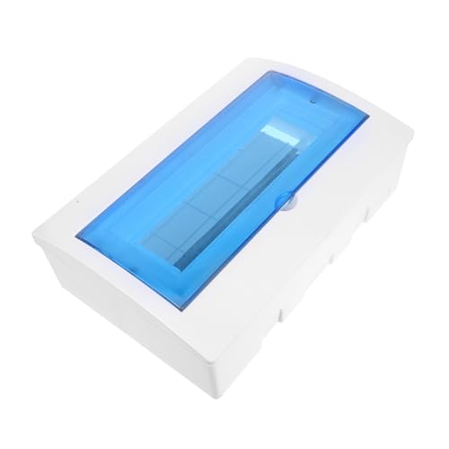 Homoyoyo Weatherproof Way Plastic Distribution Box with Din Rail Outdoor Electrical Junction Breaker Box for Residential and Commercial Power Protection Moisture Resistant Cable Enclosure