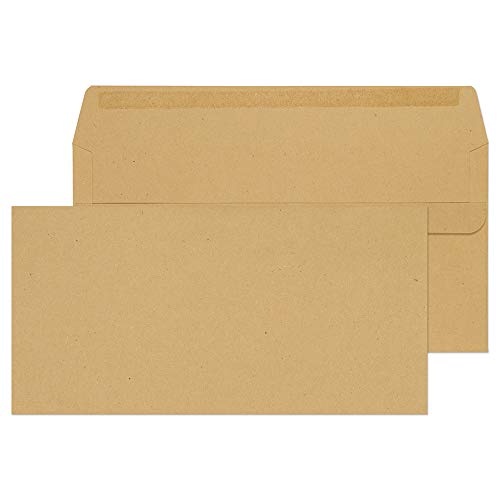Blake Purely Everyday Dl 110 X 220 Mm 80 Gsm Self Seal Wallet Envelopes (11882) Manilla - Pack Of 1000