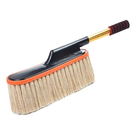 Auto Duster Exterior - Trapeador de limpieza retráctil de microfibra para automóvil y hogar, herramienta multiusos para quitar el polvo, ventilador de techo, accesorio de fácil agarre, diseño li
