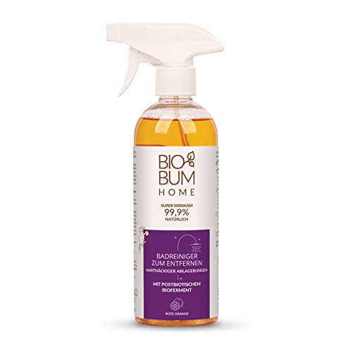 BIO Badreiniger für hartnäckige Ablagerungen BIOBUM HOME, Rote Orange, 500 ml Cover