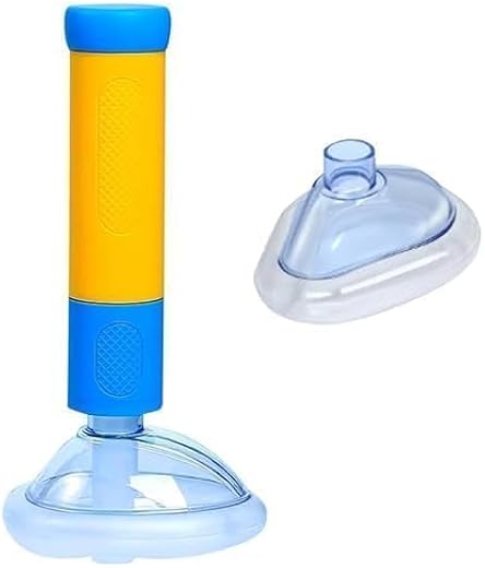 Anti Choking Device, Choking Rescue Device for Kids and Adults with 2 Masks, Heimlich Maneuver Assist Device, High Pressur...