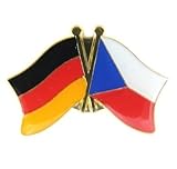 FLAGGENMAE Fre&schaftspin Tschechien Pin Fahne Flagge