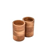 EDHAS Juego de 6 cuencos redondos multiusos para arroz, ensalada, aperitivos, postres y cenas (7.6 x 7.6 x 3.8 cm)