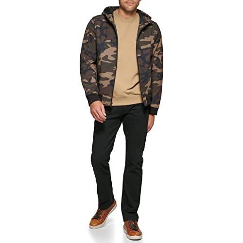 Image of Levi's Men's Hooded Water Resistant Softshell Bomber Jacket