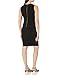 Calvin Klein Women's Scuba Crepe Sleeveless Princess Seam Sheath Dress, Slight Black, 10