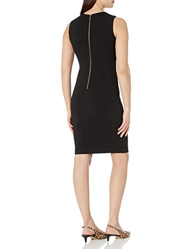 Calvin Klein Women's Sleeveless Scuba Sheath Dress with Princess Seam2