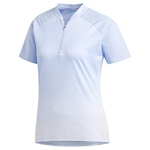 adidas Women's Glow Blue Golf Polo Cover
