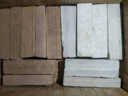 Brighty 1kg Mix Colour Natural Earthy Slate Bar Billards Chalk Box (15 Sticks)