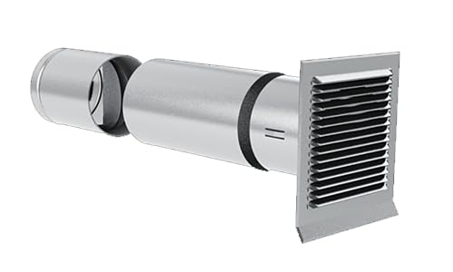 Prise d'air façade clapet anti-retour D125 ECONONAME anti-nuisibles