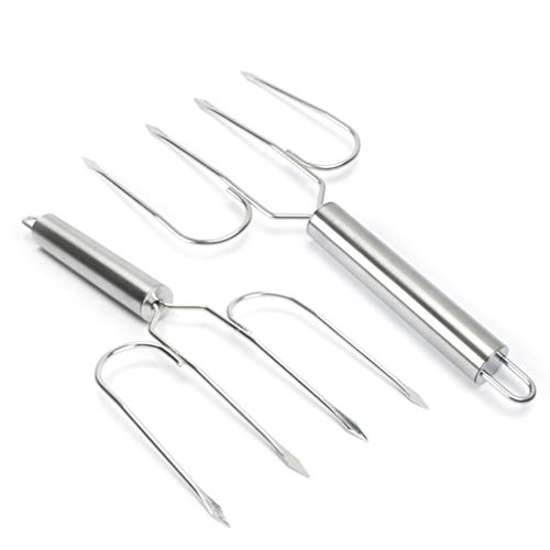 Topathy 2 peças/pacote Prático, Seguro, Não tóxico, Durável, Multiextremidade, Garfo de Peru para Gr