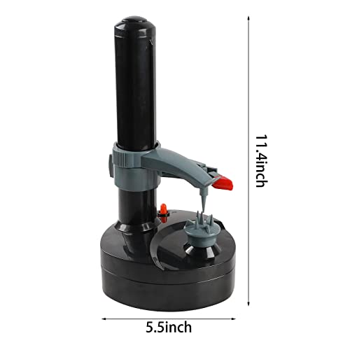 Electric Potato Peeler with 23 Replacement Blades Rotato Express Stainless Steel Automatic Rotating Fruits Fruit Potato Peeler Vegetables Cutter Apple Paring Machine Kitchen Peeling Tool by BXXLOOKG - Image 2
