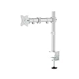 El soporte de escritorio es adecuado para pantallas que cumplen con el patrón de agujeros VESA 75 x 75 mm o 100 x 100 mm