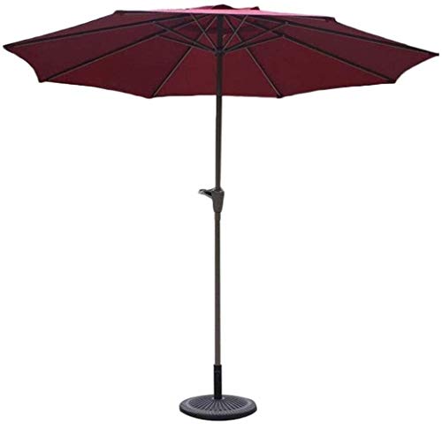Parasol de jardin rond de 2,7 m pour des repas sur la terrasse